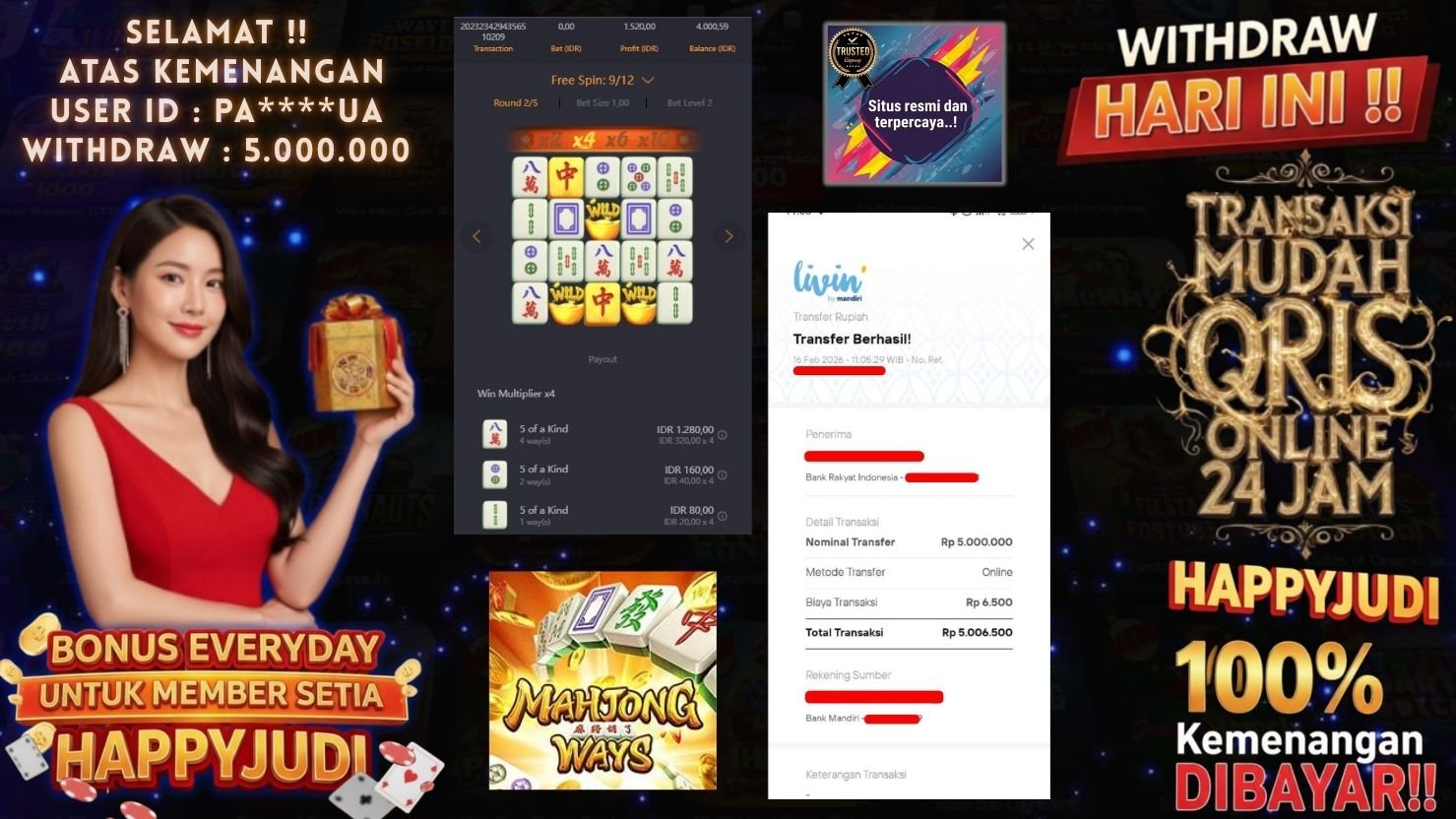 HAPPYJUDI JACKPOT SLOT MAHJONG WAYS